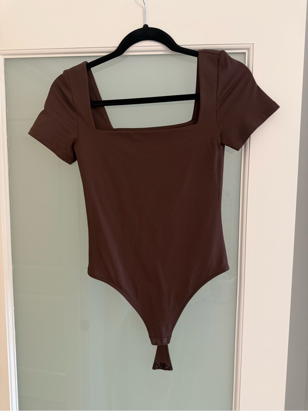 Babaton Contour Bodysuit in Chocolate Brown